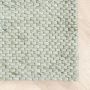 Fraai Wollen vloerkleed Melange Mint 160x230cm - Thumbnail 1