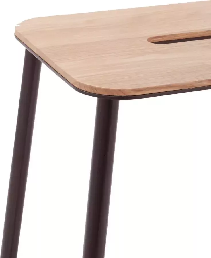 Frama Adam Stool Stoel Hout| Zwart 76 cm hoog