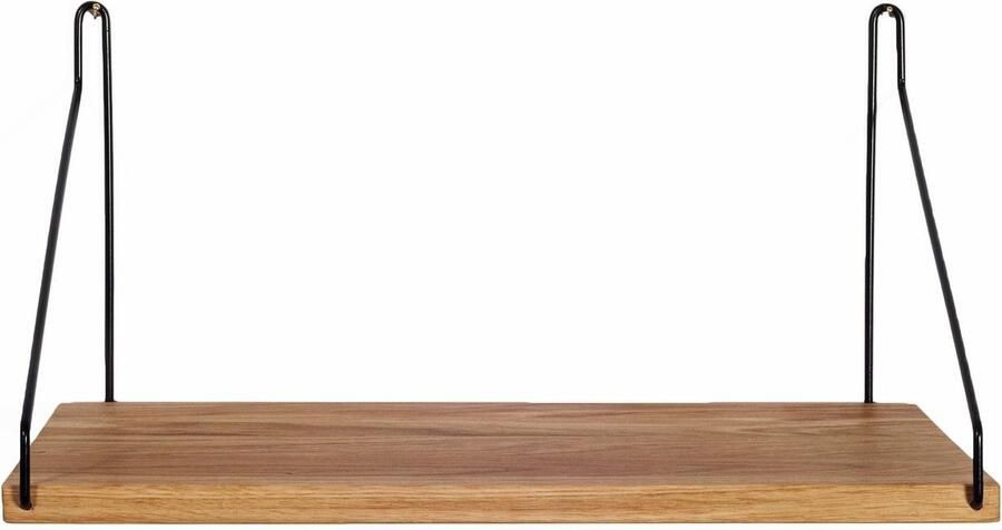 Frama Shelf Wandplank 40x20 Naturel zwart