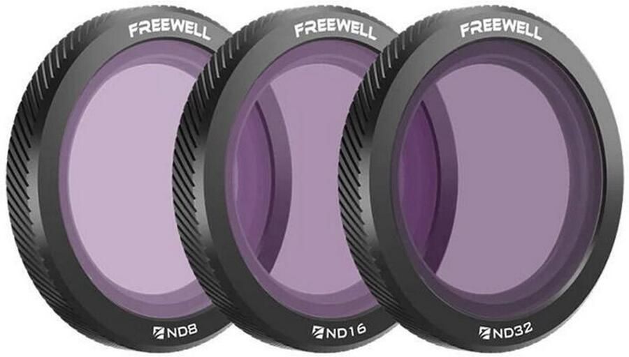 Freewell DJI Neo Magnetic ND-filters Standaard Dag 3-pack