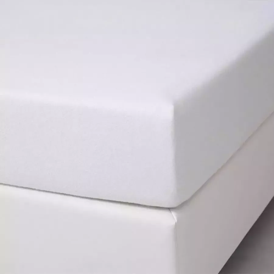 Fresh&Co Fresh & Co Molton Hoeslaken Comfort Stretch 140x200 cm Max dikte matras 25cm Wit - Foto 3