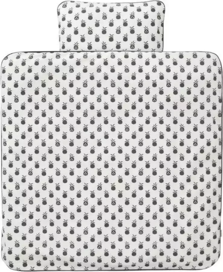 Fresk Dekbedovertrek Junior Ledikant Pineapple Ananas