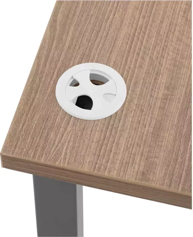 Fromm & Starck Bureau 120 x 60 cm bruin grijs - Foto 2