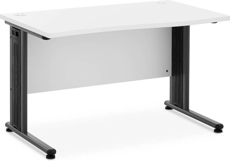 Fromm & Starck Bureau 120 x 73 cm wit grijs