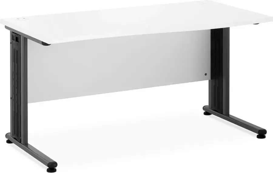 Fromm & Starck Bureau 140 x 73 5 cm wit grijs