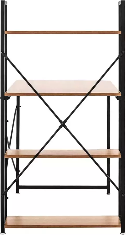 Fromm & Starck Bureau met planken 120 x 60 cm 100 kg + 3 x 20 kg