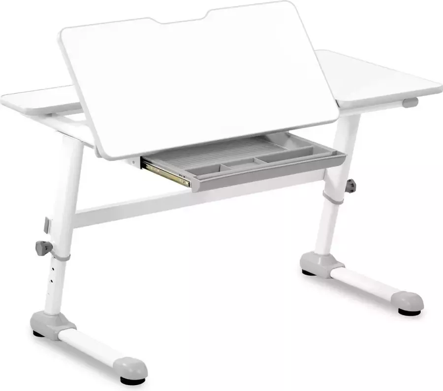 Fromm & Starck Bureau met verstelbare hoogte 120 x 66 cm 0 50 ° kantelbaar hoogte: 600-760 mm met lade