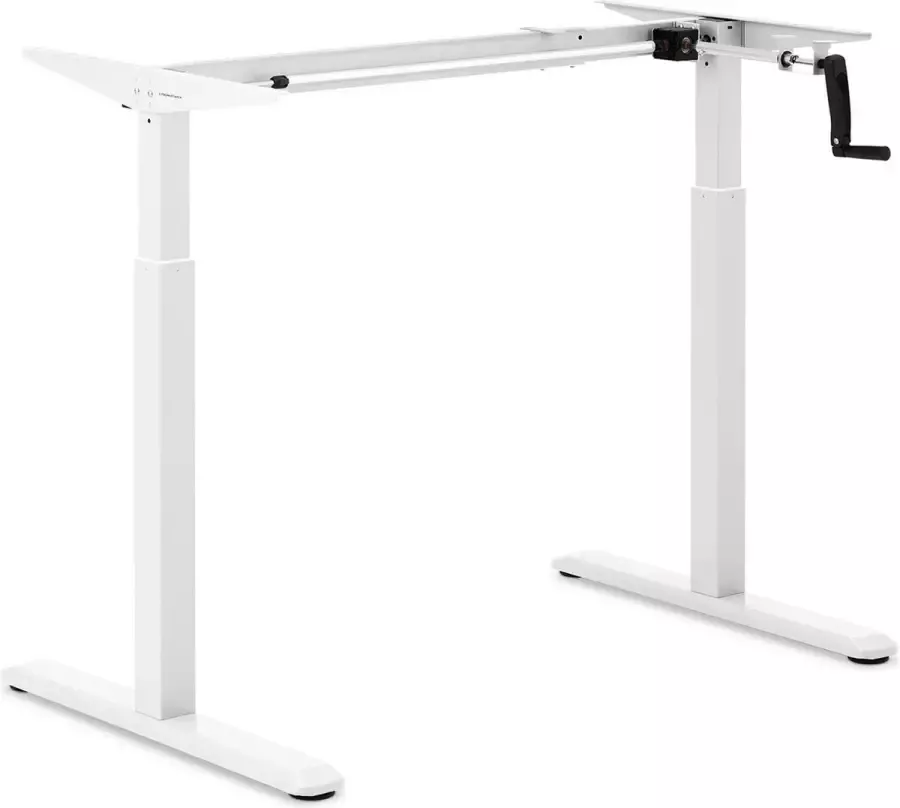 Fromm & Starck zit sta bureau frame handmatig 70 kg wit