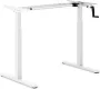 Fromm & Starck zit sta bureau frame handmatig 70 kg wit - Thumbnail 2