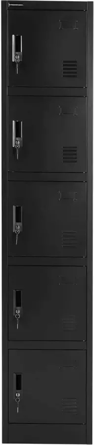 Fromm & Starck Lockerkast 5 planken afsluitbaar 100 kg