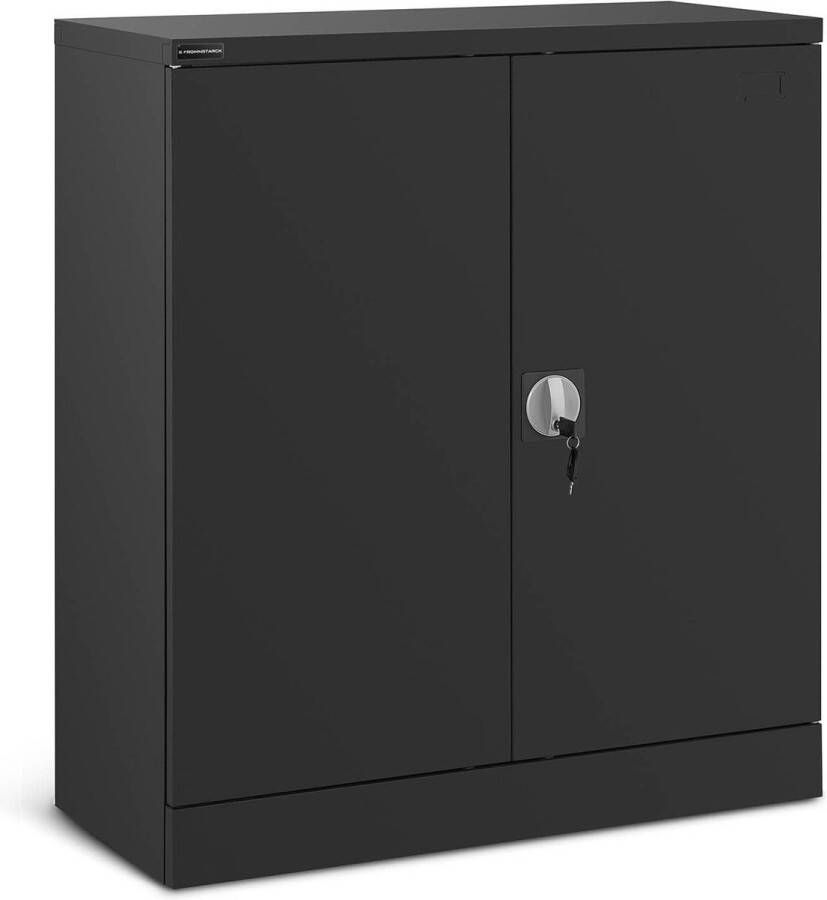 Fromm & Starck Metalen kast 102 cm 2 planken antraciet