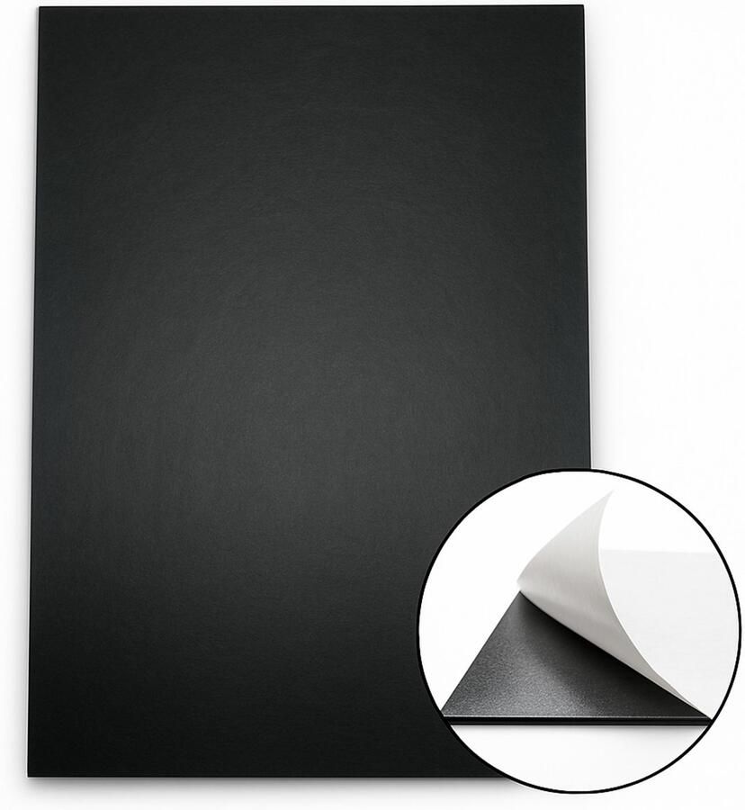 FSW-Products FSW-s Zelfklevend Vilt Vel Zwart 30 x 20 cm 3 mm dik Viltjes Vloerglijders Meubelvilt Anti-krasvilt Plakvilt Knipvilt Vloerbeschermers Viltjes Stoelpoten Meubelonderzetters - Foto 2