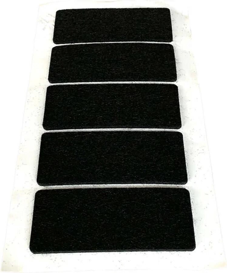 FSW-Products FSW-s Zelfklevend meubelvilt Zwart – 12 Stuks 3.5 x 5.5 cm Antikras Vilt Zelfklevende Vilt Stoelpoot Beschermers Vloer beschermer Viltjes stoelpoten – Anti kras vilt – Bescherm Vilt – Meubelonderzetter Stoel onderzetter Stof