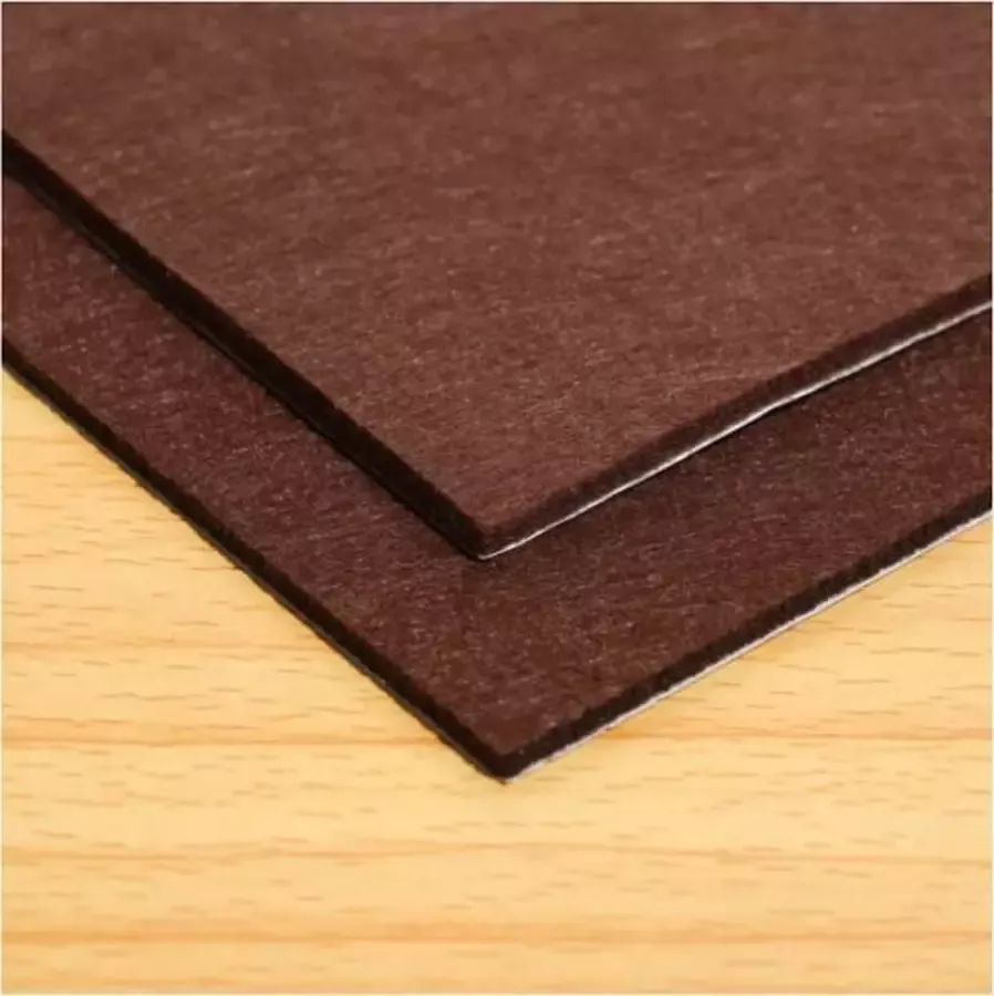 FSW-Products FSW-s Zelfklevend Vilt Vel Grijs 30 x 20 cm 3 mm dik Viltjes Vloerglijders Meubelvilt Anti-krasvilt Plakvilt Knipvilt Vloerbeschermers Viltjes Stoelpoten Meubelonderzetters - Foto 3