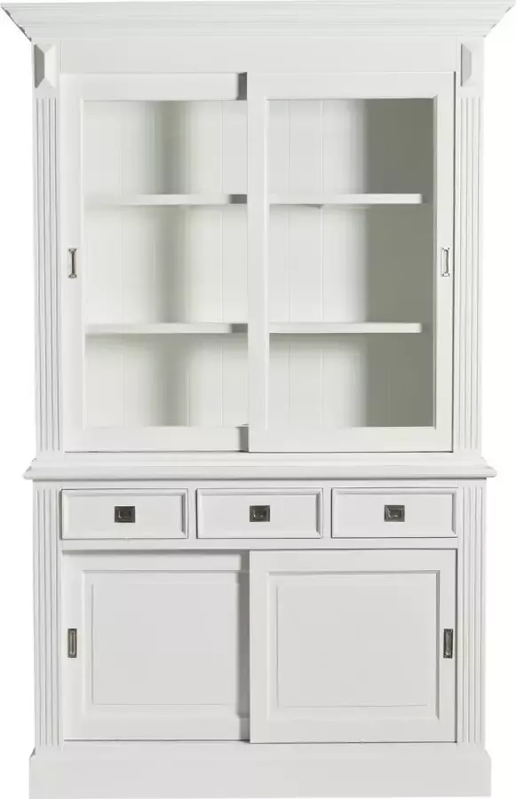 Furn4All Buffetkast Wit Feline Small 150 Cm Hout Wit Actieprijs: Van 1399 Nu Voor 949 -! Wit 220 x 150 x 40 50 cm