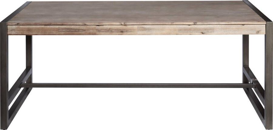 Furn4All Eettafel Bruce 160 X 90 Cm Acaciahout Grijsbruin Actieprijs: Van 449 Nu Voor 329 -! Grijsbruin 79 x 160 x 90 cm