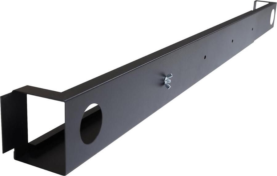 Furni24 Tetra bureau homeoffice of kantoor bureau 160 x 80 x 75 cm grijs decor zilver RAL 9006 inclusief kabelgoot