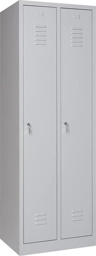 Furni24 Garderobekast locker commodekast garderobekast vakbreedte 30 cm 2 deuren - Foto 2