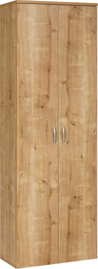 Furni24 Houten kledingkast decor saffier eiken 60x180x34cm
