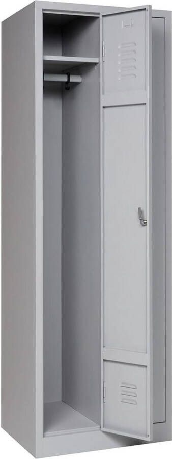 Furni24 Garderobekast locker commodekast garderobekast vakbreedte 30 cm 2 deuren - Foto 1
