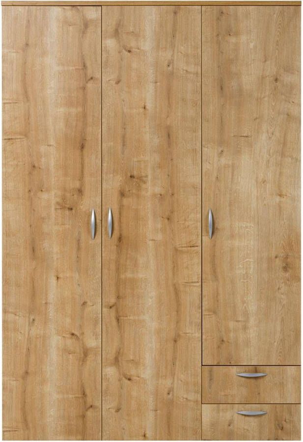 Furni24 Kledingkast saffier eiken decor 120x177x52cm - Foto 2