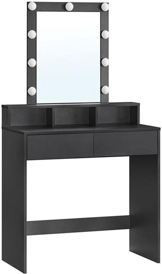 Furnibella FURNIELLA Kaptafel met LED-Verlichting – Stijlvol en Functioneel voor Perfecte Make-up