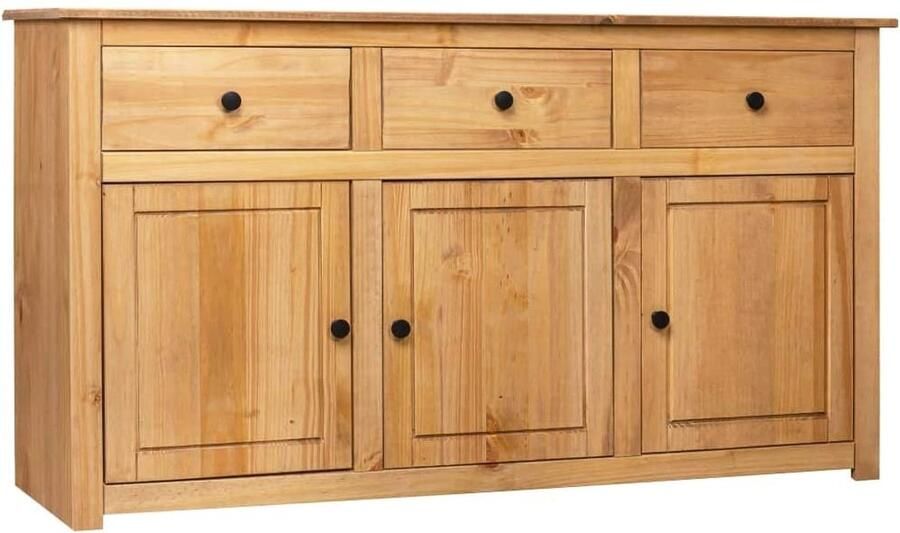 Furnibella Grenenhouten Dressoir Panama Range Bijzetkast Ladenkast Zijkast Kast