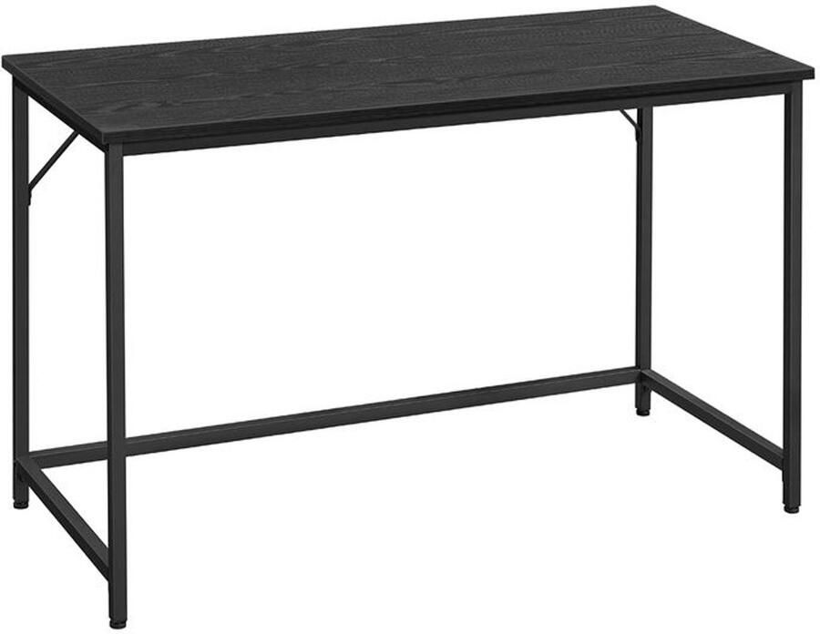 Furnibella -Modern Computerbureau met Zwart Stalen Frame – Stijlvol en Duurzaam Werkstation