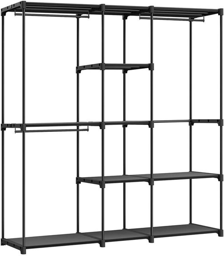 Furnibella _Vrijstaande Kledingkast met Indelingsopties en Stijlen