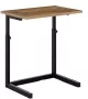 FurniChic houten in hoogte verstelbare laptoptafel Thuiswerken-Bed-Schoot-Bank-Bureau Laptop Standaard Notebookhouder OAK(Sacramento EIK)-60X40X43-73 cm((lxbxh) - Thumbnail 2