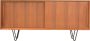 Furnified Houten Dressoir Vintage Teak Oskar 150cm - Thumbnail 2
