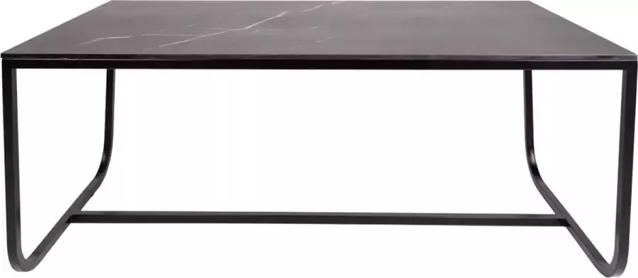 Furnified Rechte eettafel Zwart Keramiek Grace 180×90cm