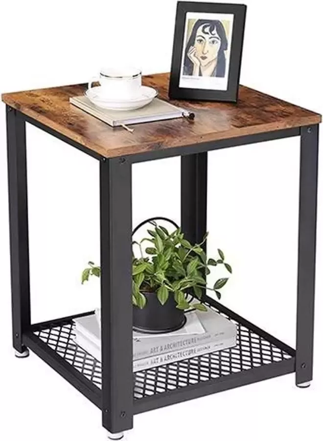 Furnihaus Bijzettafel Vintage Industrieel Metaal
