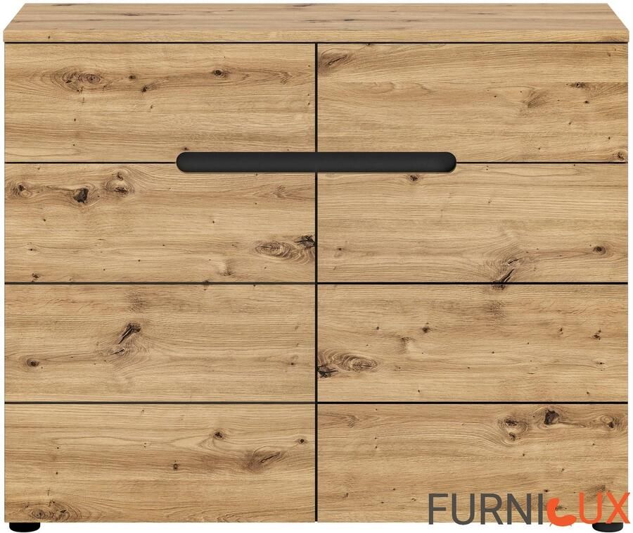 Furnilux Canu ladekast Artisan NB basaltgrijs NB 40x100x81cm