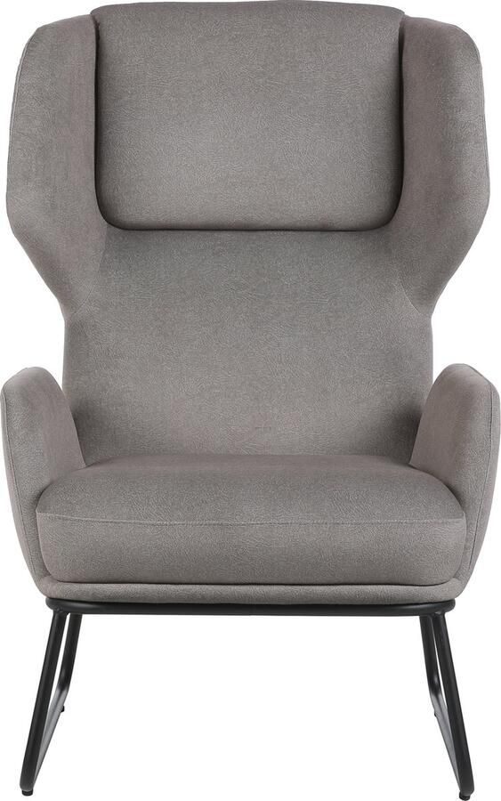 Furnilux Fauteuil Jay Licht Grijs Van collectie – Moderne Elegantie en Comfort kunstleer 65 x 69 x 110 cm