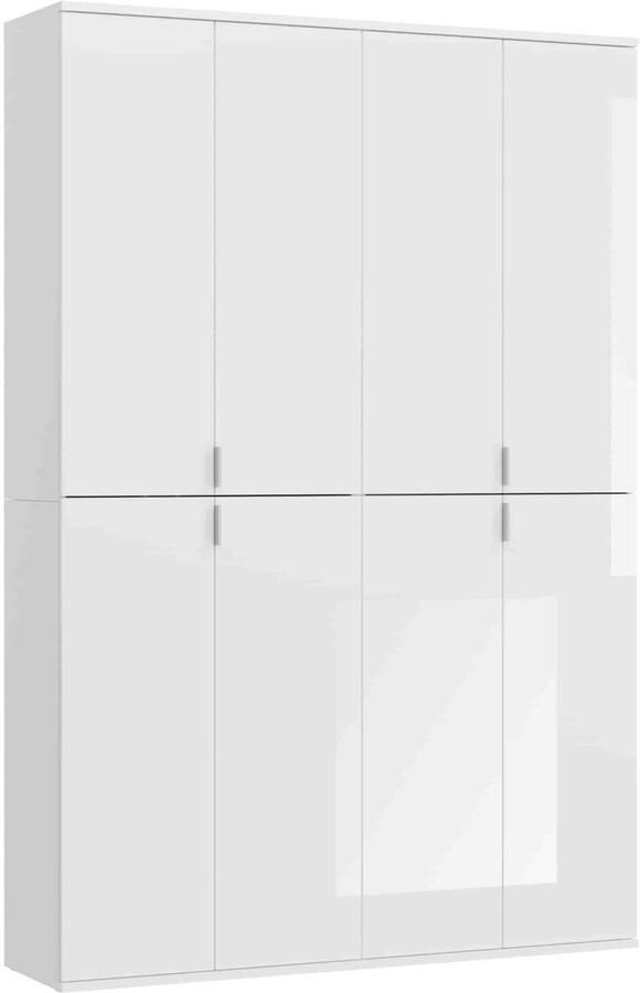 Furnilux Garderobecombinatie Projektx2-delig 130cm x 193cm x 34cm