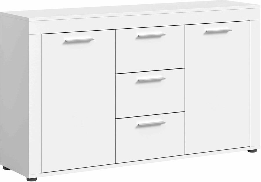 Furnilux Jam dressoir wit melamine 35x125x80cm