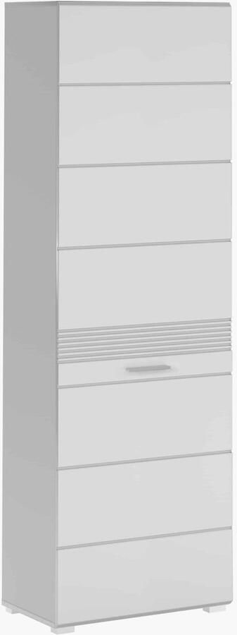 Furnilux Linus kledingkast wit hoogglans MDF TZ 37x55x190cm
