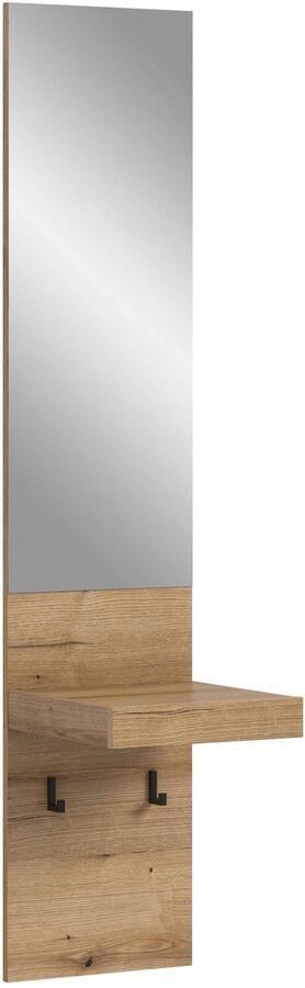 Furnilux Naro GD wandspiegel Evoke Oak NB Evoke Oak NB 37x35x160cm