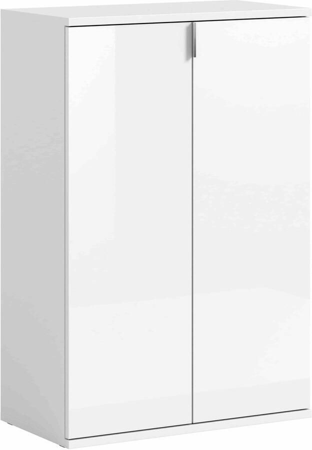 Furnilux Projektx schoenenkast 2 deuren wit 61cm x 99cm x 34cm
