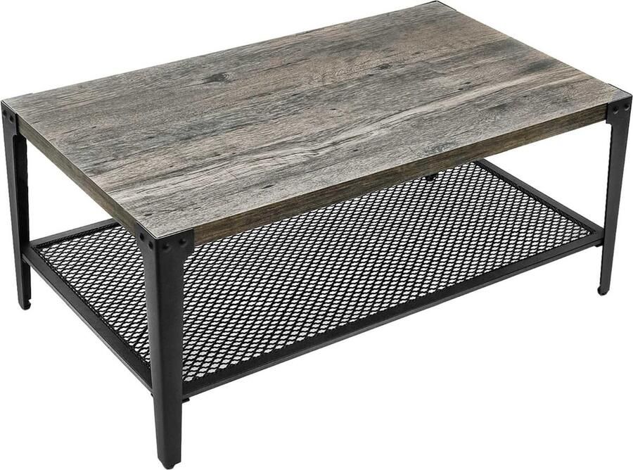 Furnilux Salontafel Flow Grijs 106x60x45 cm