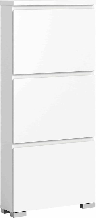 Furnilux Shoelove schoenenkast wit NB 18x60x130cm