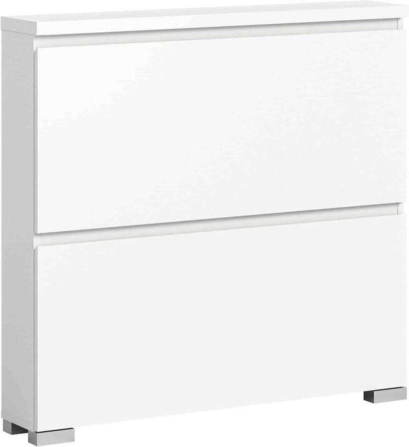 Furnilux Shoelove schoenenkast wit NB 18x95x88cm