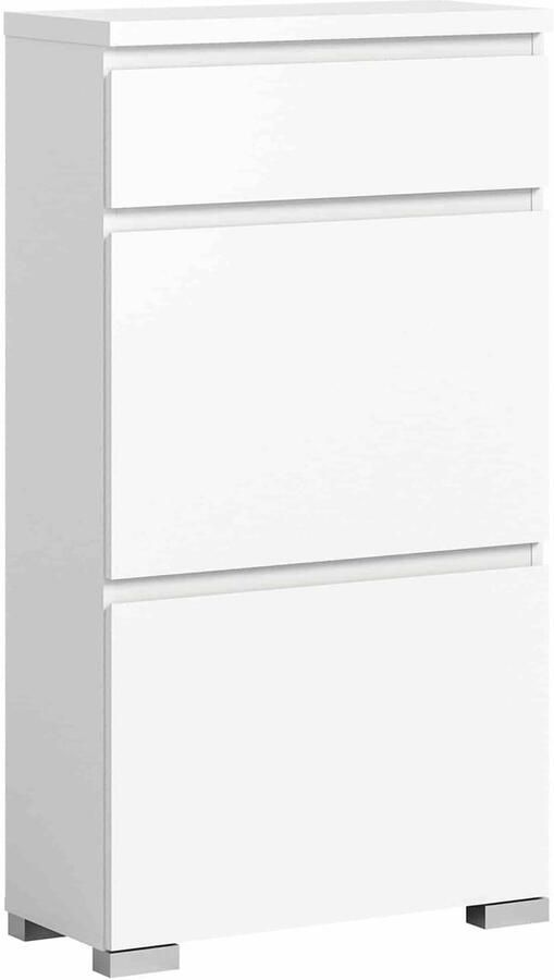 Furnilux Shoelove schoenenkast wit NB 27x60x109cm