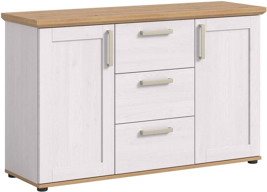 Furnilux Verona Sideboard Sibiu Larch NB Artisan Oak NB 40x129x80cm