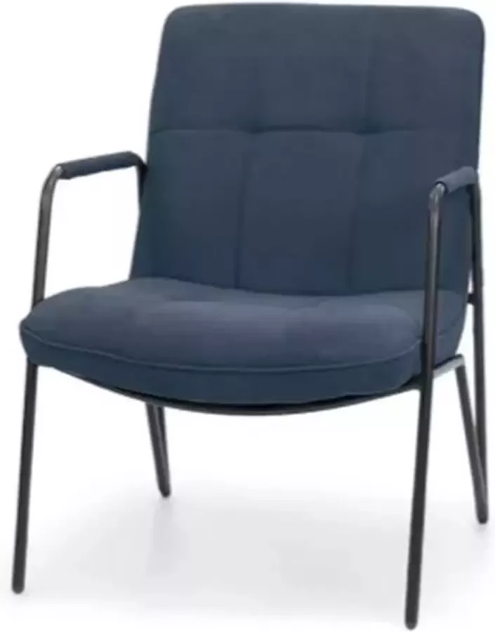 Furnilux Le Chair Fauteuil Nox Lunen Indigo Blauw 86 cm x 63 cm x 74 cm