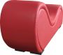 Furnilux Tantra Sofa- Lounge bank(Bordeaux rood synthetisch leer) - Thumbnail 2