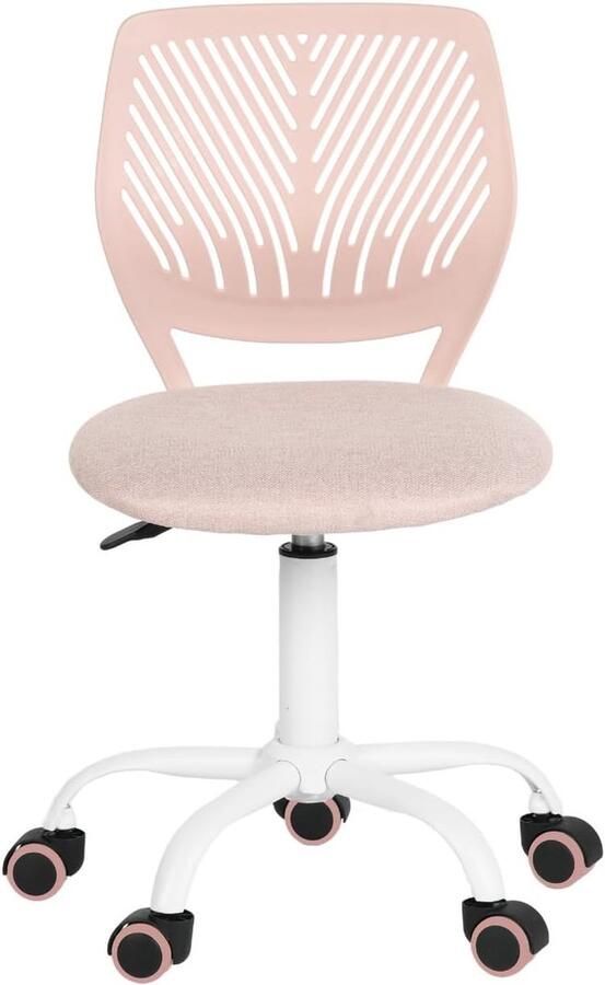 Furniture Roze Bureaustoel voor Tieners Verstelbaar & Elegant