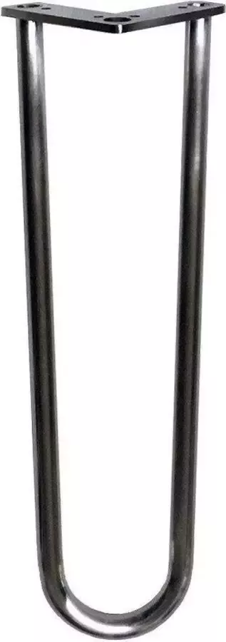 Furniture Legs Europe Chromen hairpin tafelpoot 30 cm