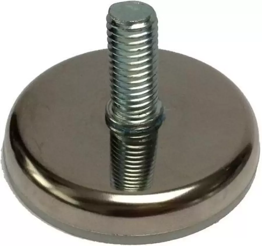 Furniture Legs Europe Chromen stelvoet rond diameter 5 cm (M10) (set van 4 stuks)